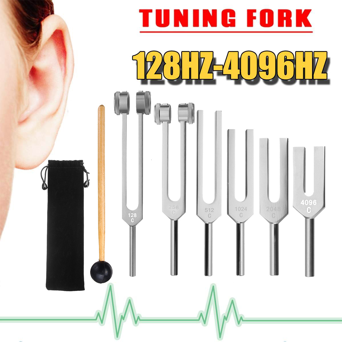 Medical 128Hz 256Hz 512Hz 1024 - Healing Wellness recension och pris