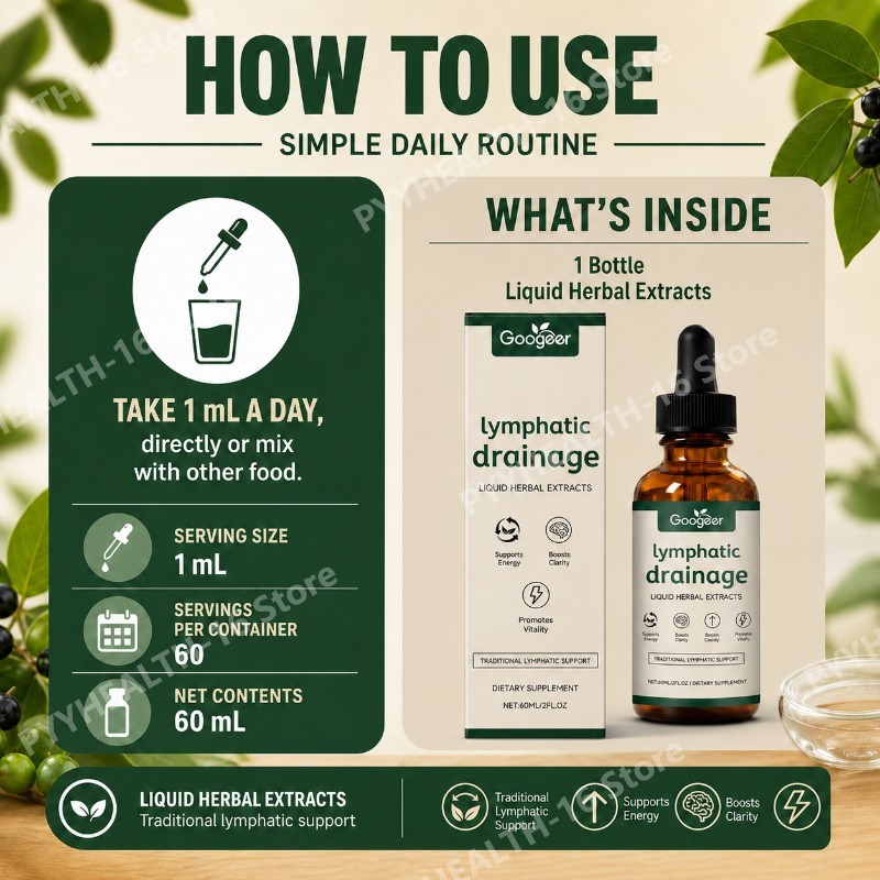 Lymphatic Wellness Herbal Drop - Herbal Wellness Formula recension och pris