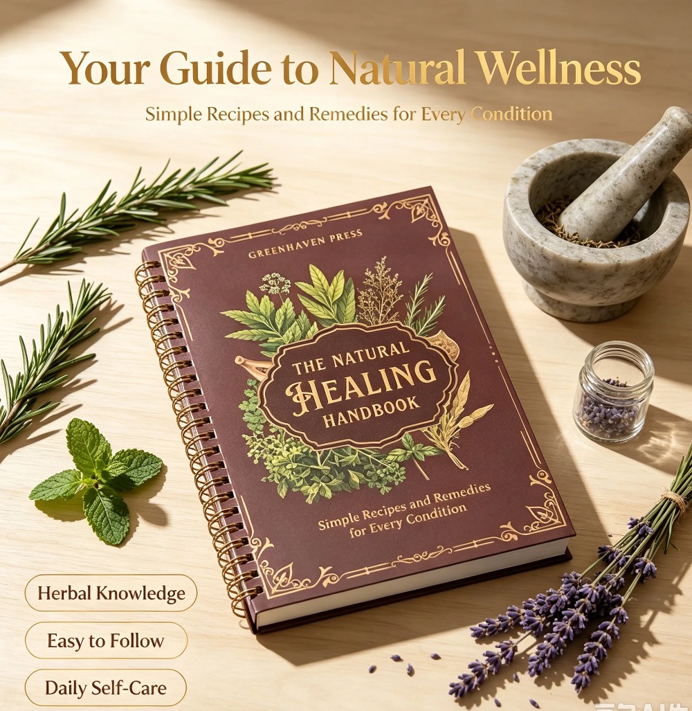 The Natural Healing Handbook N - Healing Wellness recension och pris