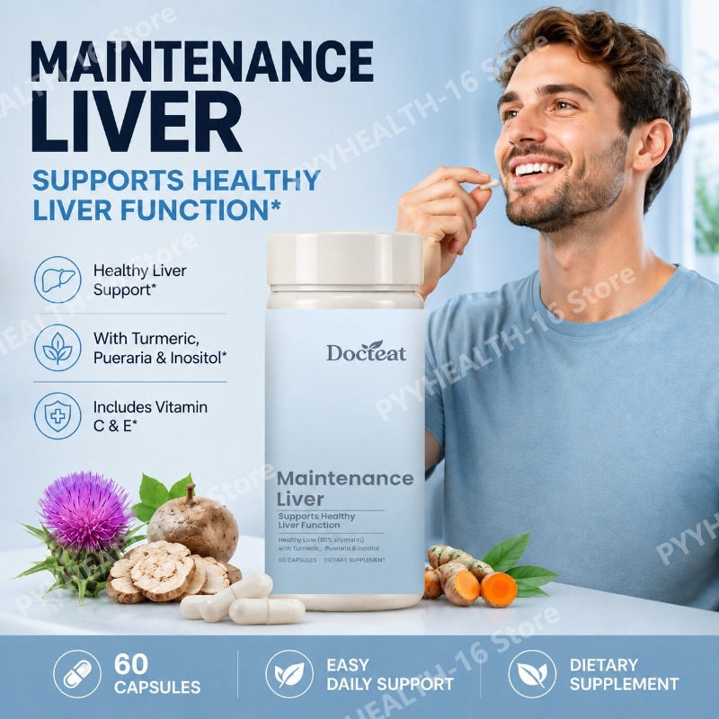 Liver Wellness Support Capsule - Herbal Wellness Formula recension och pris