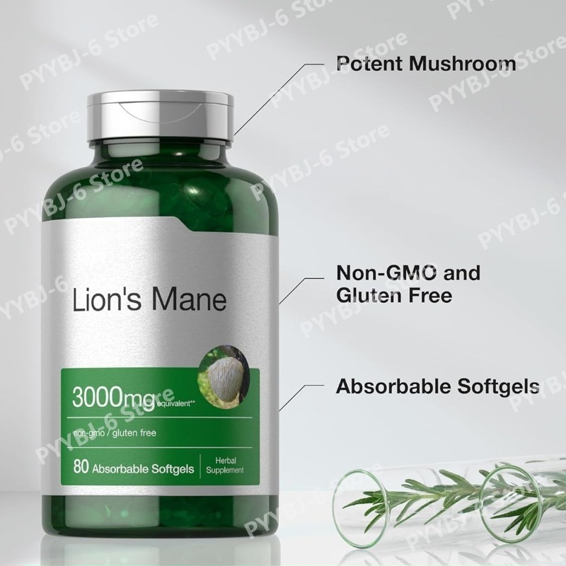 Lion's Mane Mushroom Extract N - Herbal Wellness Formula recension och pris